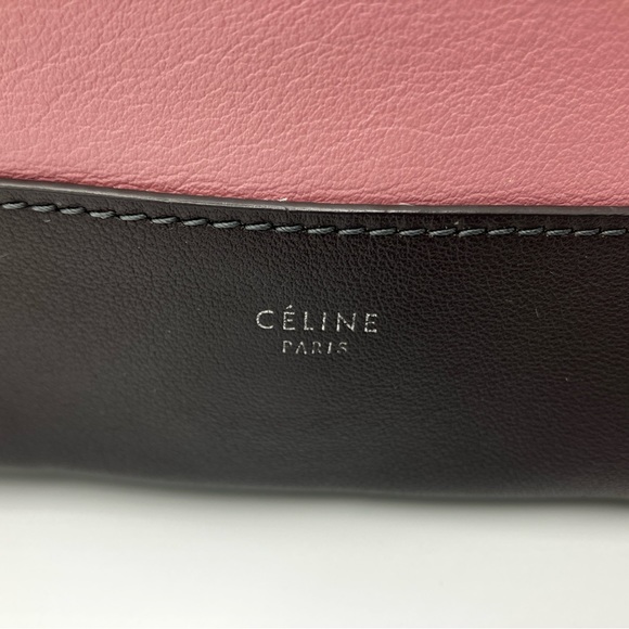 Celine Grey and Pink Medium Frame Bag - Picture 11 of 16